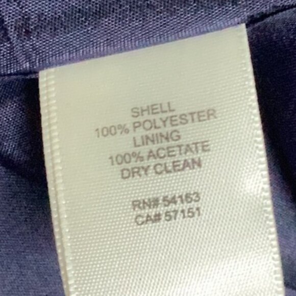 Like New Eliza J Blue Floral High/Low Pleated Lined Full Skirt in Women's 10 - Picture 2 of 2